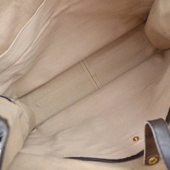 CHRISTIAN DIOR Logo Trotter Pattern Shoulder Bag Canvas Leather BN GHW 70YH476 - Picture 6 of 12